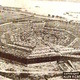 The 80,000-seat temporary arena constructed specifically for the fight.